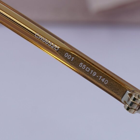 Chloe CH0032O 001 Round Eyeglasses 55mm - Yellow/Pink - Picture 10 of 11